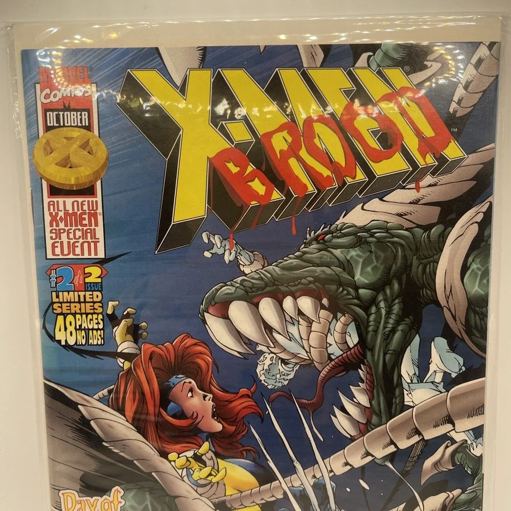 X-Men vs. The Brood #2 1996 Marvel Comics Comic Book - Picture 3 of 5